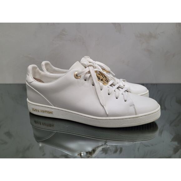 Louis Vuitton Frontrow Leather Sneakers - Size 38.5 (40) - Picture 3 of 8